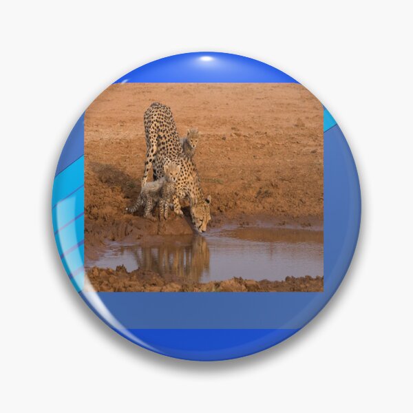 Item preview, Motherly Cheetah with cubs designed and sold by annenambiro.