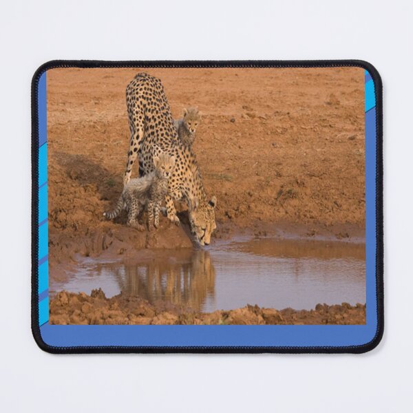 Item preview, Motherly Cheetah with cubs designed and sold by annenambiro.