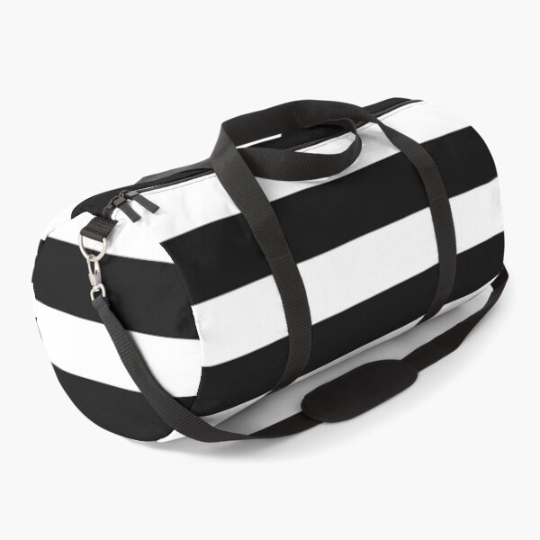 Item preview, Black and White Bold Stripes Lined Pattern designed and sold by SPRUCIA.