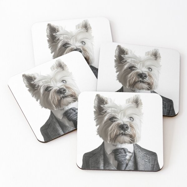 Item preview, Retro Paws: Suited Westie Elegance designed and sold by StoReprint1.