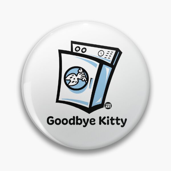Artikelvorschau, GOODBYE KITTY - WASHING MACHINE entworfen und verkauft von TODD GOLDMAN.