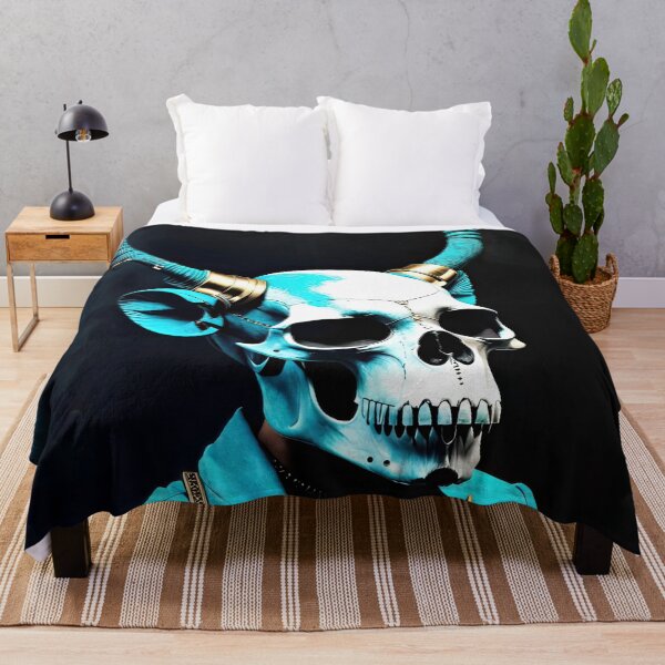 Item preview, Turquoise Rebel, Warrior skull designed and sold by filusattila.