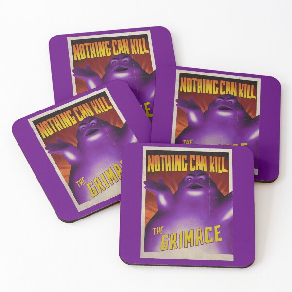 Item preview, Nothing can kill the Grimace! propaganda poster designed and sold by MunkeeWear.