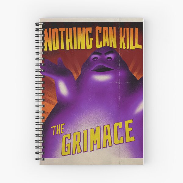 Item preview, Nothing can kill the Grimace! propaganda poster designed and sold by MunkeeWear.