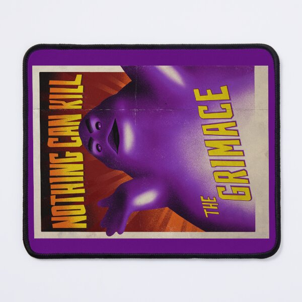 Item preview, Nothing can kill the Grimace! propaganda poster designed and sold by MunkeeWear.