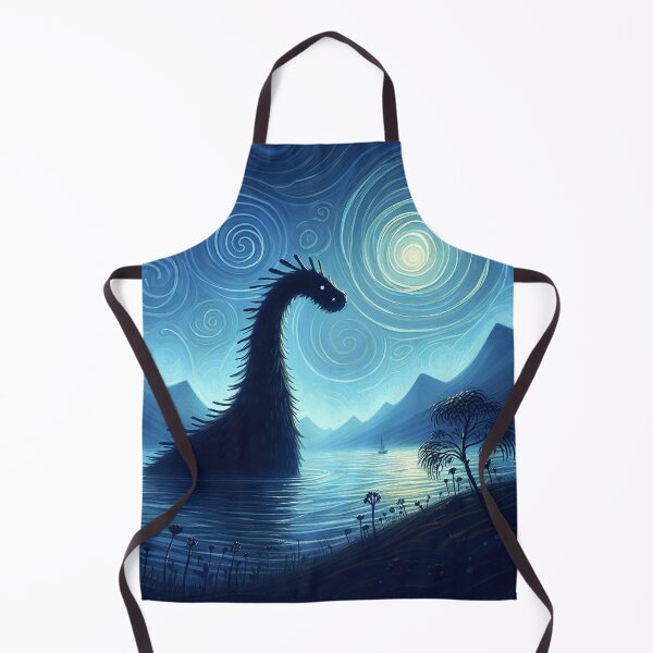 Item preview, Blue Lake Monster designed and sold by HarmonyandSage.
