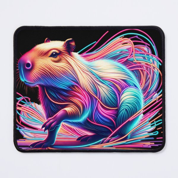 Item preview, Neon Capybara Dreams designed and sold by T-NeonSt.