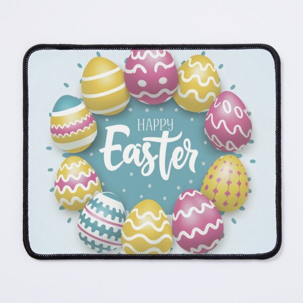 Item preview, Happy easter pastel colors Eggs designed and sold by Rosa Elena Albornoz Mendez.