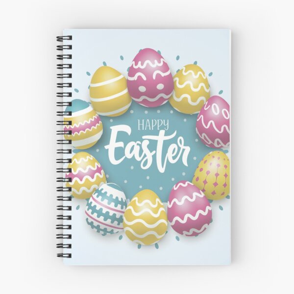 Item preview, Happy easter pastel colors Eggs designed and sold by Rosa Elena Albornoz Mendez.