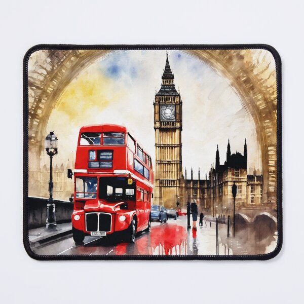 Item preview, London - Big Ben and Red Bus designed and sold by Freya-Designer.