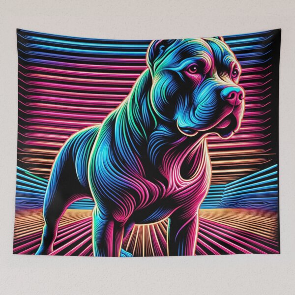 Item preview, Neon Pitbull Power designed and sold by T-NeonSt.