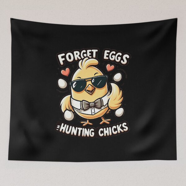 Item preview, Easter Boys Toddlers Kids Forget Eggs Im Hunting Chicks T-Shirt designed and sold by MAPDDesigns.