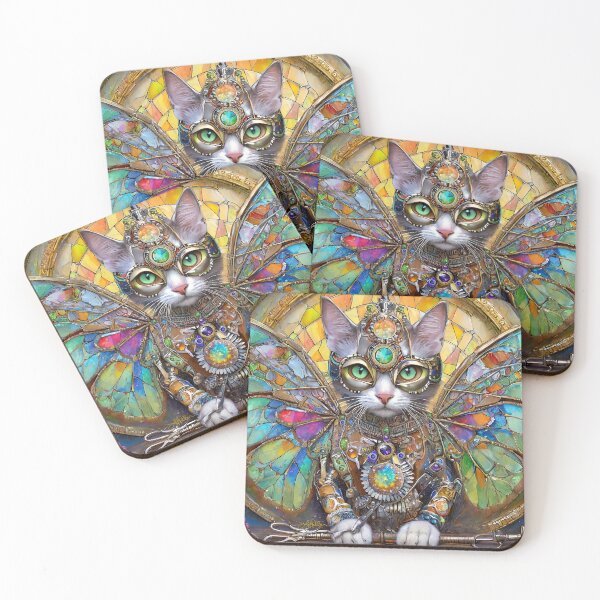 Item preview, Prince Kitty Cat of the Butterfly Wing Brigade designed and sold by Lee Hiller Designs.
