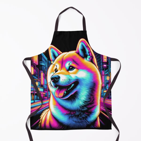 Item preview, Neon Shiba Inu Charm designed and sold by T-NeonSt.