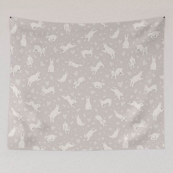 Item preview, Love Bunnies - Grey designed and sold by Studio Valko.