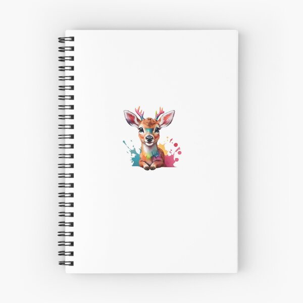 Aperçu de l'œuvre cerf coloré créée et vendue par CreativeLifeMe.