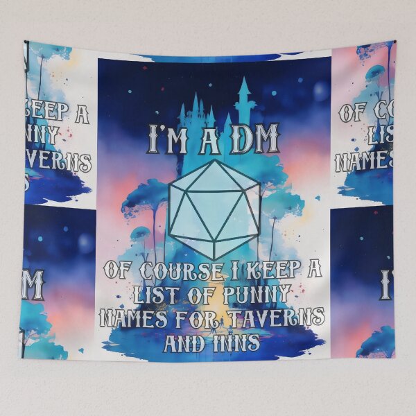 Item preview, Innkeepers and Taverns: A Dungeon Master's Arsenal "I'm a DM..." designed and sold by MillennialVibe.