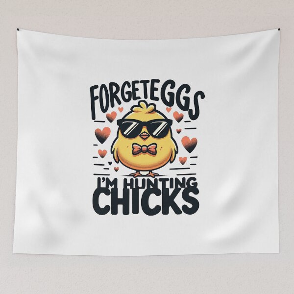 Item preview, Easter Boys Toddlers Kids Forget Eggs Im Hunting Chicks T-Shirt designed and sold by MAPDDesigns.