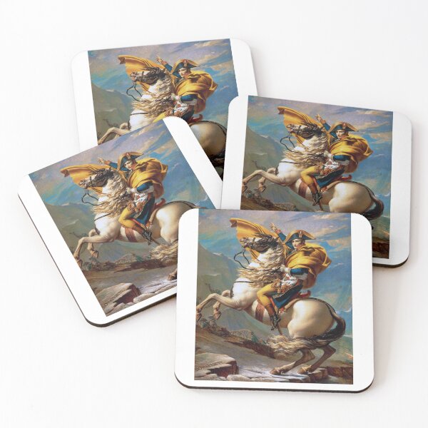 Item preview, Jacques-Louis David - Napoleon Crossing the Alps designed and sold by TwistedCity.