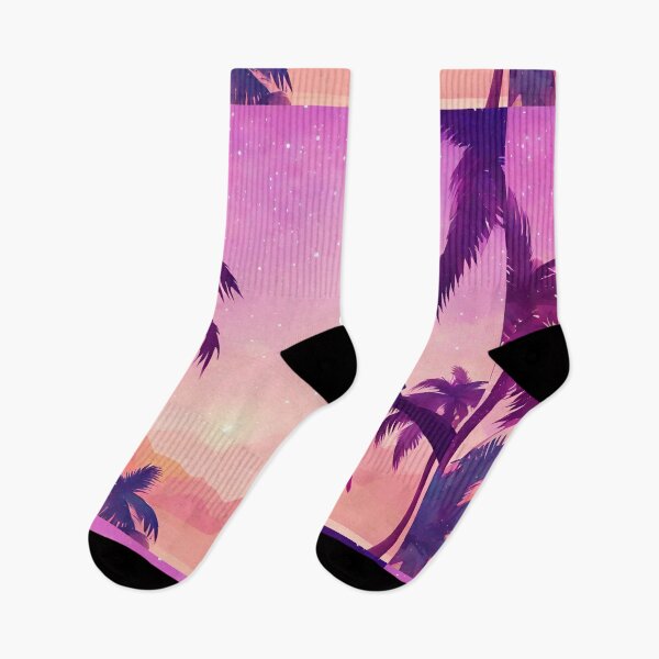 Item preview, Copy of Parrot and palms at evening, sky fall of stars, exotic vibes designed and sold by Sugar Wisdom .