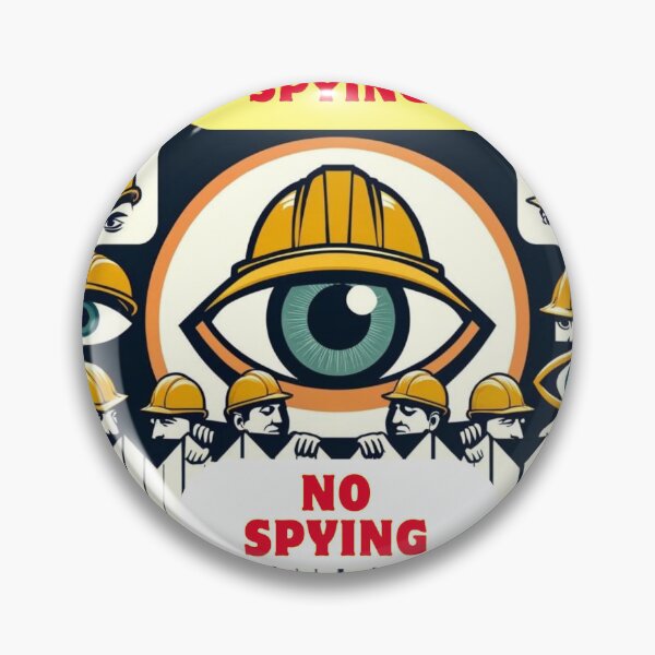 Item preview, No Bird Watching - No Spying designed and sold by Luna's  Home Decor & Apparel.