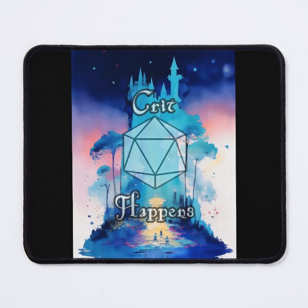Item preview, Crit Happens - DnD Inspired Design designed and sold by MillennialVibe.