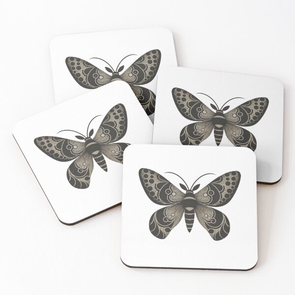 Item preview, Moth cartoon animation designed and sold by VibeStyleShop.