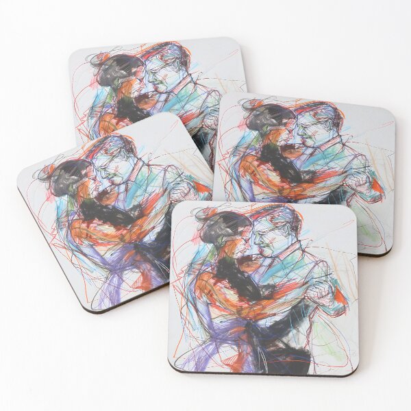 Item preview, Sketched dancing couple designed and sold by DigitalDoodleDK.