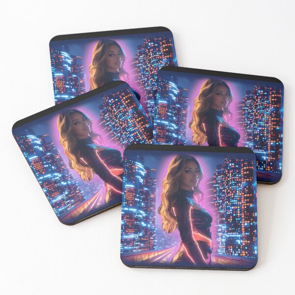 Item preview, Futuristic Cyber Girl designed and sold by My Team Designs.