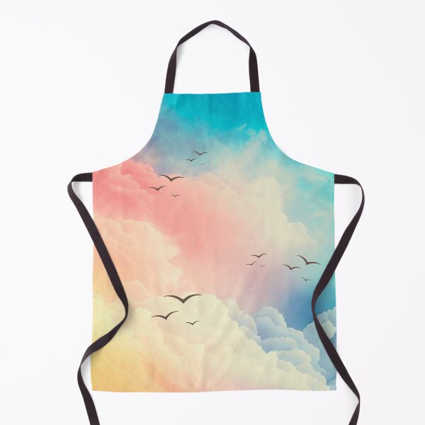 Item preview, Beautiful dreamy colorful sky and flying birds designed and sold by EMMonovi.