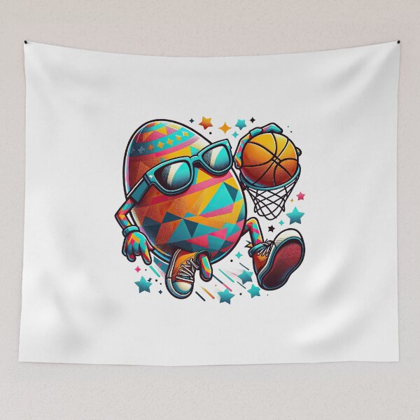 Item preview, Basketball Player Easter Egg Funny Sports Boys Kids T-Shirt designed and sold by MAPDDesigns.