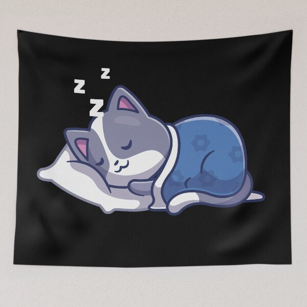 Item preview, catnap -cute cat sleeping designed and sold by Creative-Wolf16.
