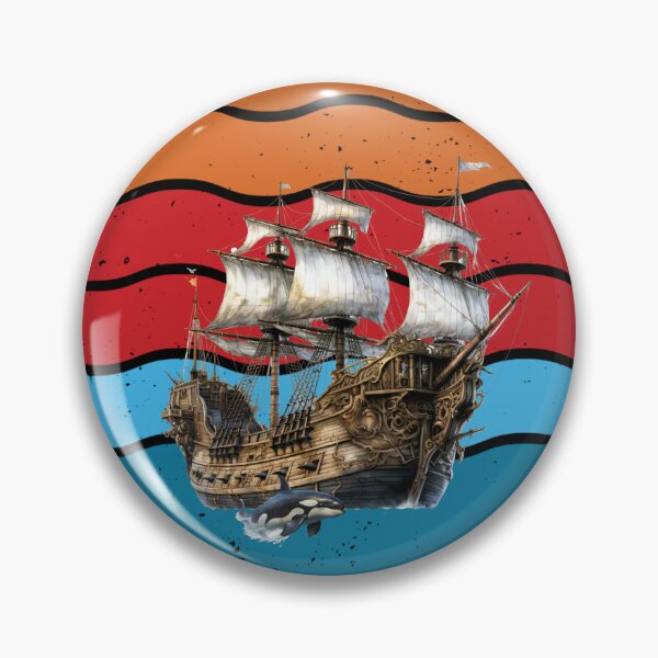 Item preview, Pirates Ship in Summer Style designed and sold by Promoc.