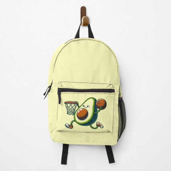 Item preview, Cute Kawaii Avocado Fruit Basketball designed and sold by TomFrontierArt.