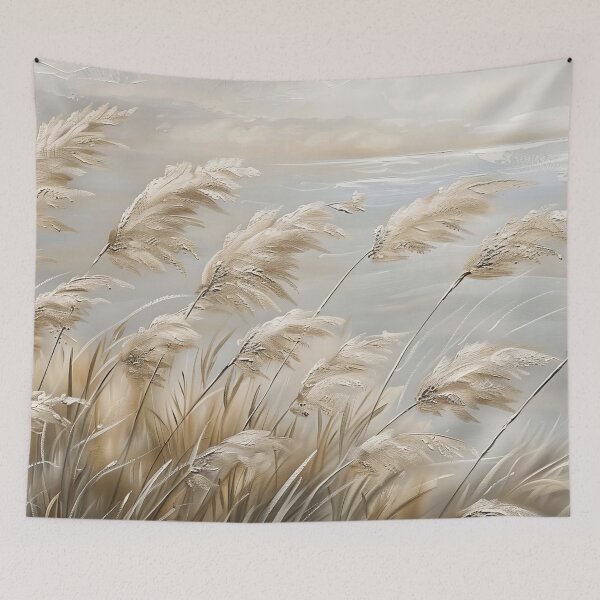 Item preview,  Sea Oats by the Ocean Neutral Print designed and sold by MargaretWiktor.