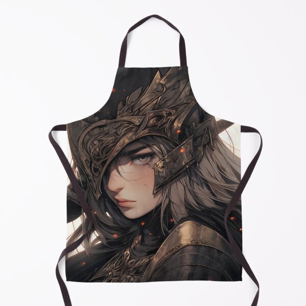 Item preview, Mystical Armored Warrior Anime Girl designed and sold by bubblegoth.
