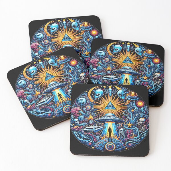 Item preview, UFO Trip - Alien God designed and sold by Savario.
