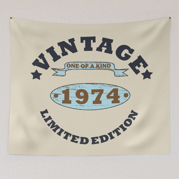 Item preview, Born in 1974 vintage retro classic birthday designed and sold by Alexaltay.