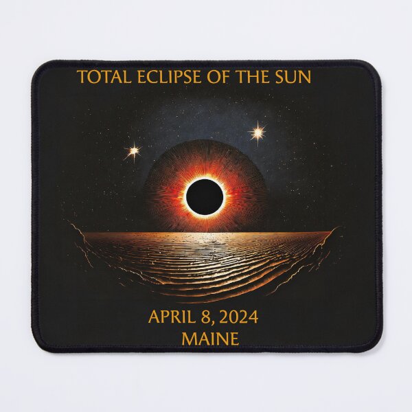 Item preview, Simple Eclipse Maine 2024 designed and sold by Blue Horse Photo Magic.