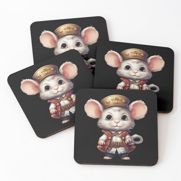 Item preview, Kawaii Mouse Pirate designed and sold by KawaiiArtStyle.