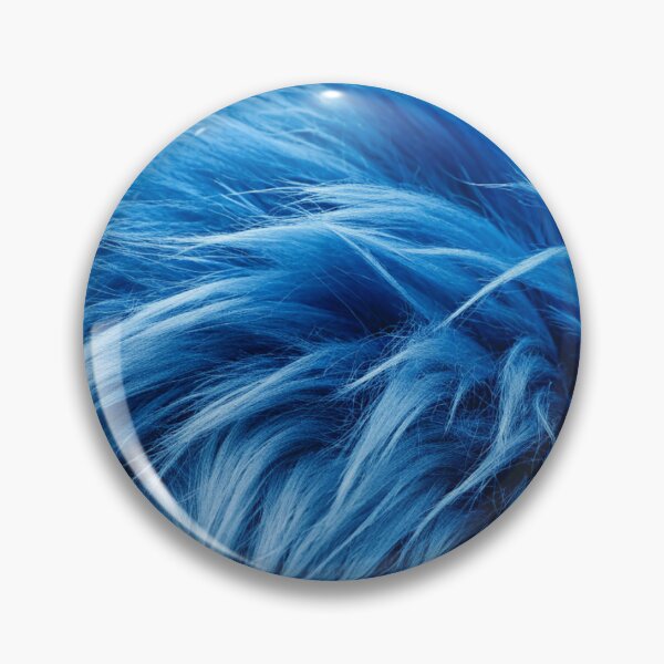 Item preview, Vibrant Blue faux fur texture background designed and sold by patterncrow.