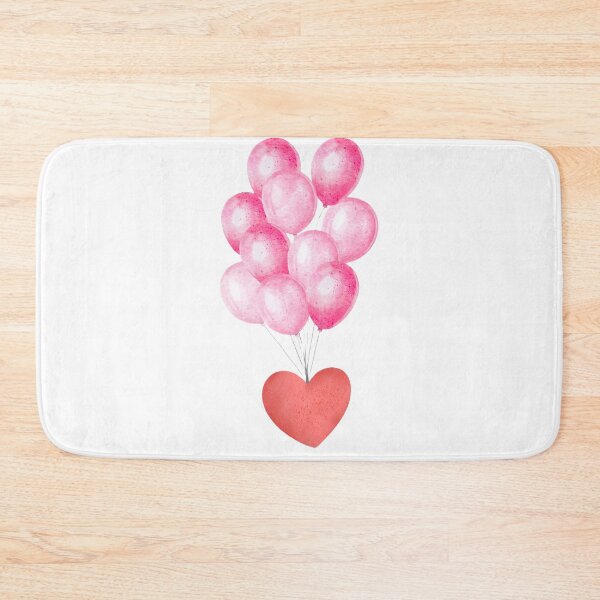 Item preview, Cute uplifting balloons that lift red heart designed and sold by EMMonovi.