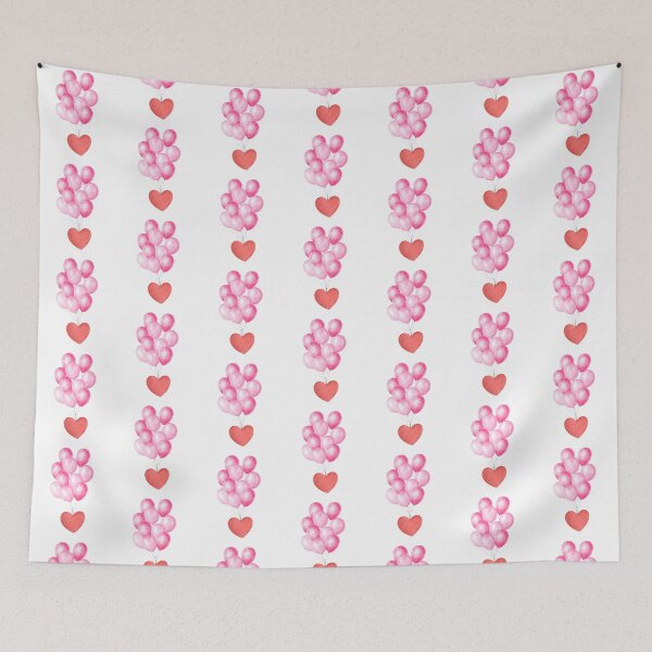 Item preview, Cute uplifting balloons that lift red heart designed and sold by EMMonovi.
