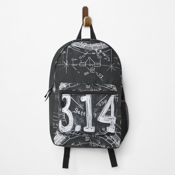 Item preview, Pi Elegance in Monochrome- A Thought-Provoking White on Black Design for Pi Day designed and sold by OlfactoART Studio.