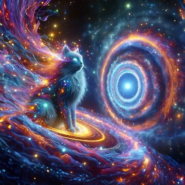 Artwork thumbnail, Spiral of Cosmic Creation by The Cosmic Phenomenon