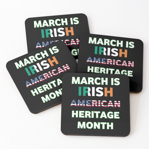 Item preview, March is Irish American Heritage Month designed and sold by TahfahTk.