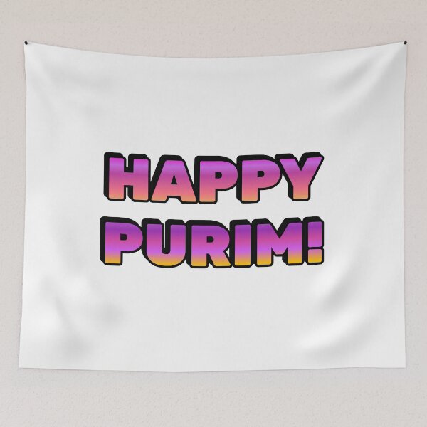 Item preview, HAPPY PURIM  designed and sold by Inspirationmotivation.