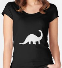 dinosaur Women's Fitted Scoop T-Shirt