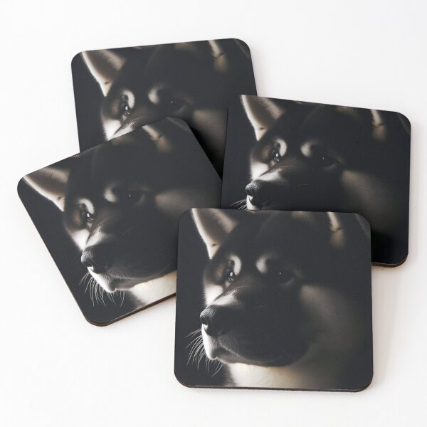 Artikelvorschau, Akita in Chiaroscuro entworfen und verkauft von PawspectCreate.