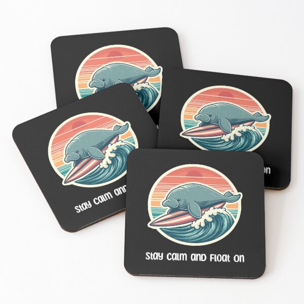 Item preview, Manatee Stay Calm and  designed and sold by DinoKate.